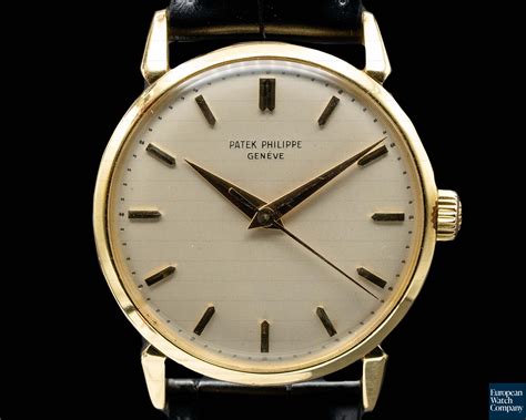 patek philippe vintage calatrava manual wind 18k yellow|Pre.